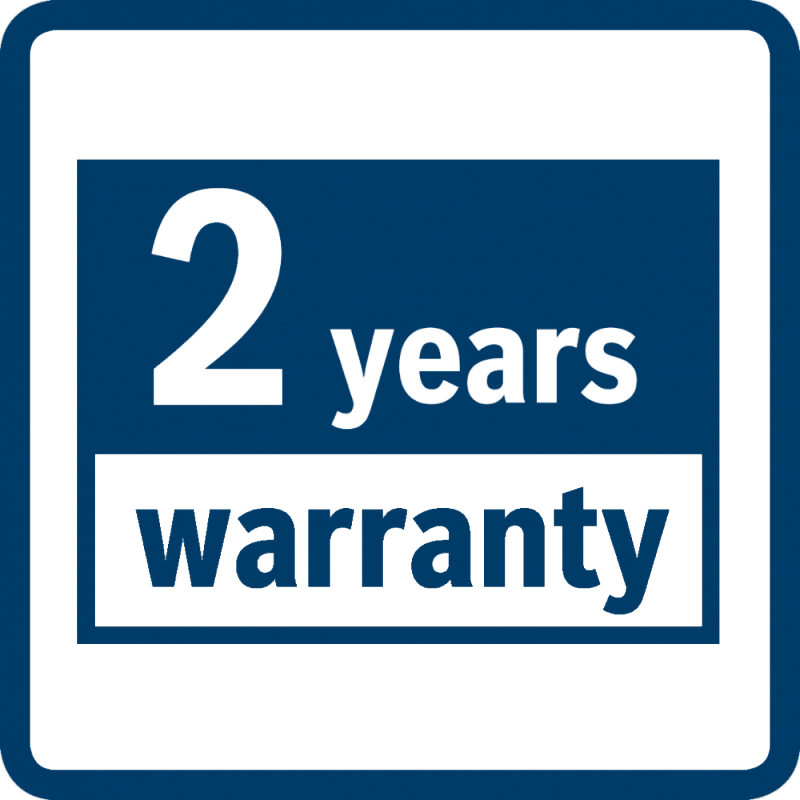 Bosch 2 Year Warranty